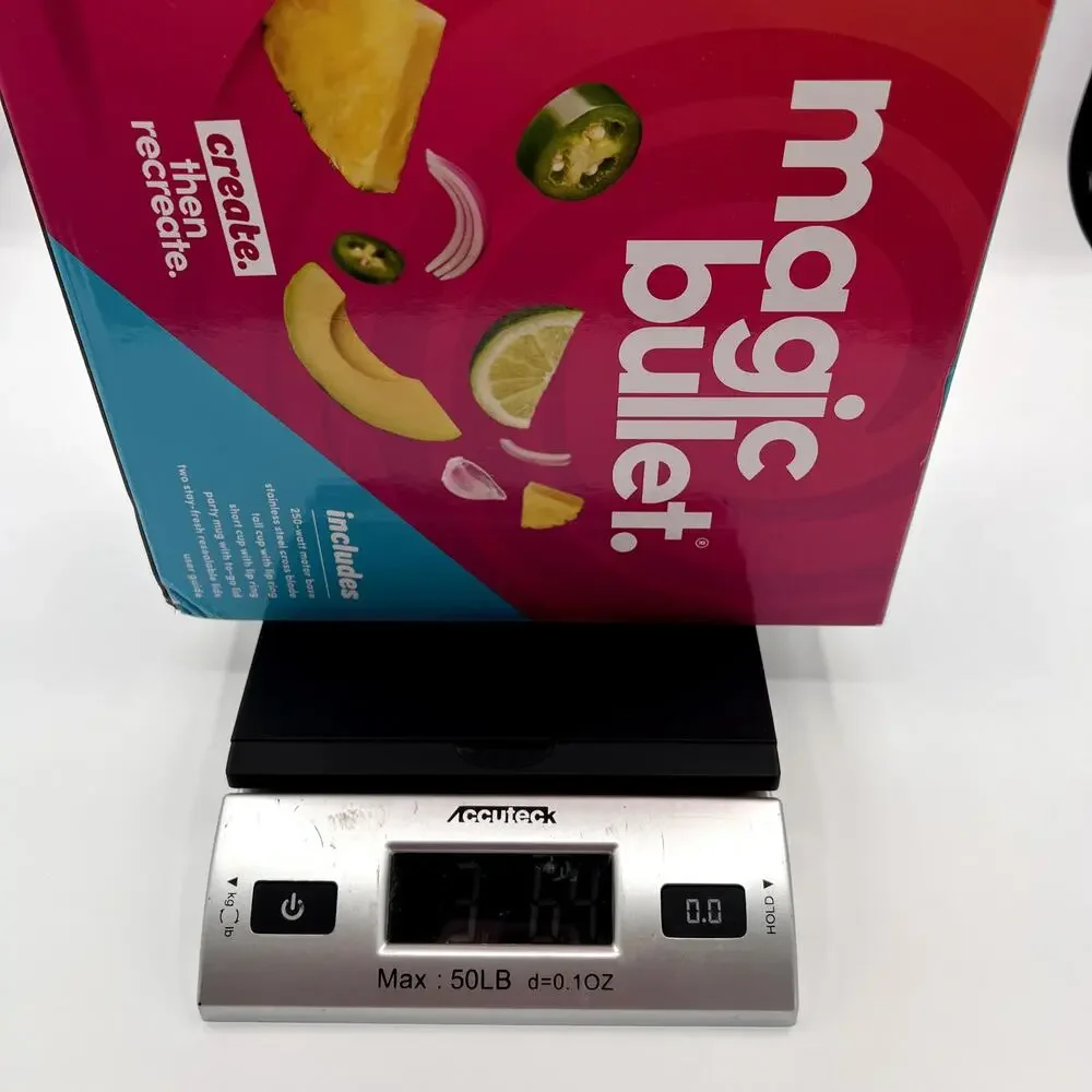 MAGIC BULLET Countertop Personal Blender NIB OPEN BOX